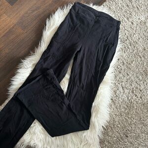 Alo Flared Leggings with Split Hem